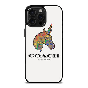 COACH NEW YORK UNICORN iPhone 16 Pro Max Case Cover