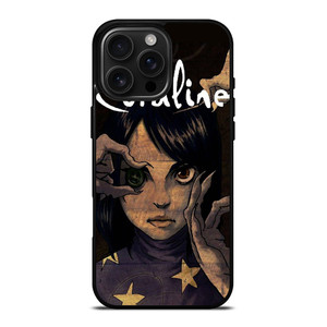 CORALINE FACE CARTOON iPhone 16 Pro Max Case Cover