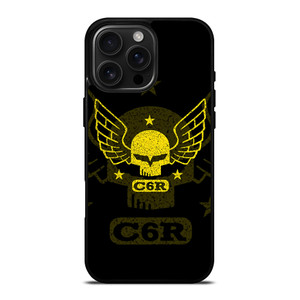 CORVETTE C6R SKULL iPhone 16 Pro Max Case Cover