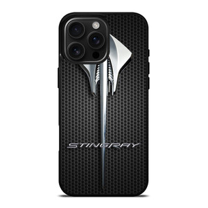 CORVETTE STINGRAY LOGO METAL iPhone 16 Pro Max Case Cover