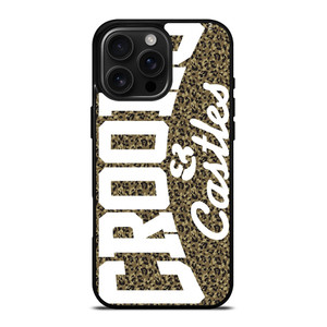 CROOKS AND CASTLES LEOPARD SKIN iPhone 16 Pro Max Case Cover