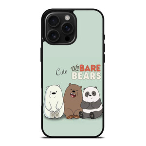 CUT WE BARE BEARS iPhone 16 Pro Max Case Cover