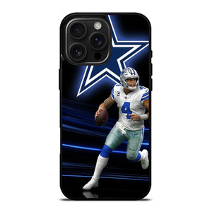 DAK PRESCOTT 4 DALLAS COWBOYS iPhone 16 Pro Max Case Cover