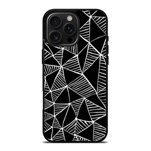 DARK TRIANGLE PATTERN iPhone 16 Pro Max Case Cover DARK TRIANGLE PATTERN iPhone 16 Pro Max Case Cover