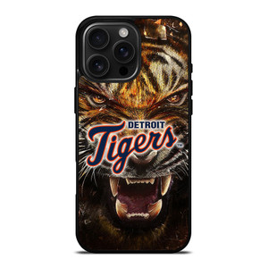 DETORIT TIGERS CLUB ICON BASEBALL TEAM MLB LOGO iPhone 16 Pro Max Case Cover