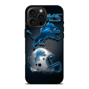 DETROIT LIONS LOGO HELMET iPhone 16 Pro Max Case Cover DETROIT LIONS LOGO HELMET iPhone 16 Pro Max Case Cover