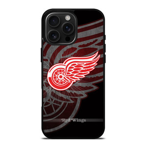 DETROIT REDWINGS HOCKEY iPhone 16 Pro Max Case Cover