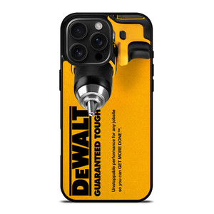 DEWALT GUARANTEED TOUGH LOGO iPhone 16 Pro Max Case Cover