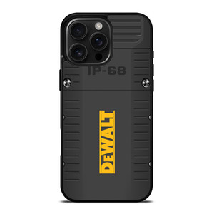 DEWALT PHONE IP 68 iPhone 16 Pro Max Case Cover DEWALT PHONE IP 68 iPhone 16 Pro Max Case Cover