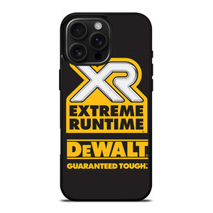 DEWALT TOOLS EXTREME RUNTIME iPhone 16 Pro Max Case Cover DEWALT TOOLS EXTREME RUNTIME iPhone 16 Pro Max Case Cover
