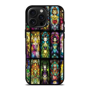 DISNEY PRINCESS STAINED GLASS iPhone 16 Pro Max Case Cover