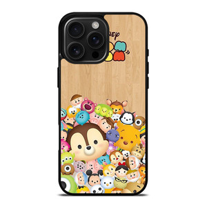 DISNEY TSUM TSUM WOODEN iPhone 16 Pro Max Case Cover