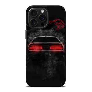 DODGE SRT CHALLENGER HELLCAT BLACK iPhone 16 Pro Max Case Cover