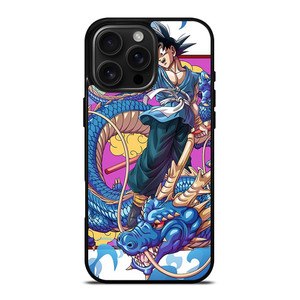 DRAGON SON BALL GOKU AND SHENLONG iPhone 16 Pro Max Case Cover