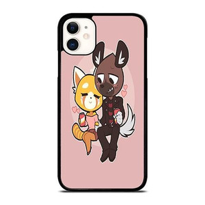 AGGRETSUKO FALLING IN LOVE iPhone 11 Case Cover AGGRETSUKO FALLING IN LOVE iPhone 11 Case Cover