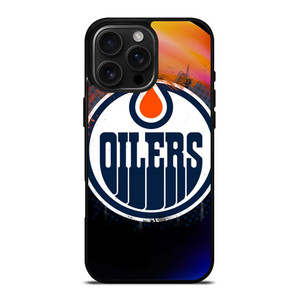 EDMONTON OILERS FIRE LOGO iPhone 16 Pro Max Case Cover