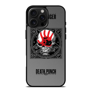 FIVE FINGER DEATH PUNCH CARBON LOGO iPhone 16 Pro Max Case Cover FIVE FINGER DEATH PUNCH CARBON LOGO iPhone 16 Pro Max Case Cover