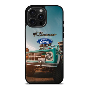 FORD BRONCO RETRO CAR LOGO iPhone 16 Pro Max Case Cover