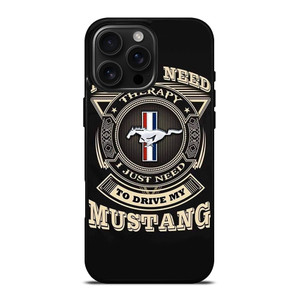 FORD MUSTANG LOGO DRIVE iPhone 16 Pro Max Case Cover
