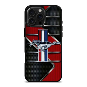 FORD MUSTANG METAL LOGO iPhone 16 Pro Max Case Cover