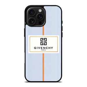 GIVENCHY PARIS LABEL LOGO iPhone 16 Pro Max Case Cover