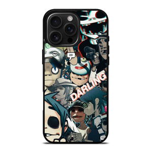 GORILLAZ 2D COLLAGE iPhone 16 Pro Max Case Cover
