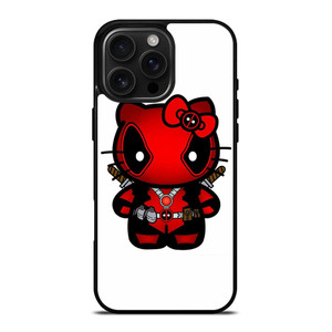 HELLO KITTY DEADPOOL MARVEL iPhone 16 Pro Max Case Cover