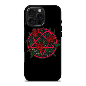 HIM BAND HEARTAGRAM FLOWER iPhone 16 Pro Max Case Cover