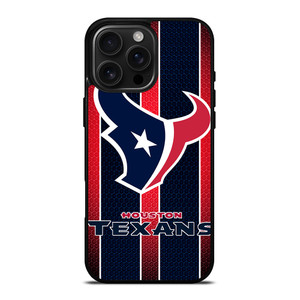 HOUSTON TEXANS STRIPE LOGO iPhone 16 Pro Max Case Cover