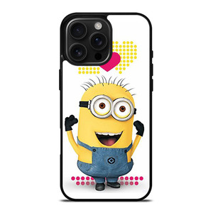 I LOVE MINION iPhone 16 Pro Max Case Cover I LOVE MINION iPhone 16 Pro Max Case Cover
