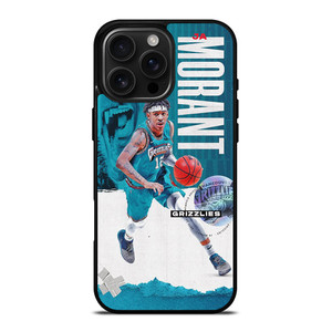 JA MORANT MEMPHIS GRIZZLIES NBA 2 iPhone 16 Pro Max Case Cover