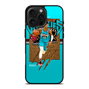 JA MORANT MEMPHIS GRIZZLIES NBA iPhone 16 Pro Max Case Cover