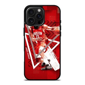 JAMES HARDEN HOUSTON ROCKETS NBA iPhone 16 Pro Max Case Cover