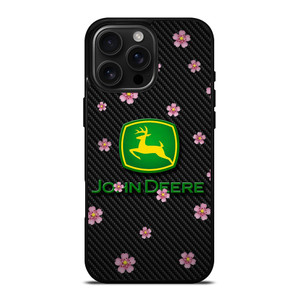 JOHN DEERE FLOWER CARBON iPhone 16 Pro Max Case Cover JOHN DEERE FLOWER CARBON iPhone 16 Pro Max Case Cover