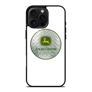 JOHN DEERE TRACTOR METAL LOGO iPhone 16 Pro Max Case Cover