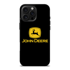 JOHN DEERE YELLOW BLACK iPhone 16 Pro Max Case Cover JOHN DEERE YELLOW BLACK iPhone 16 Pro Max Case Cover