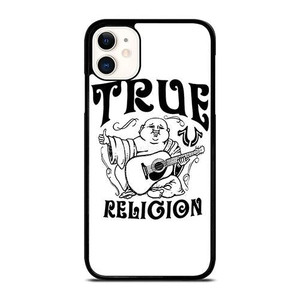 BIG BUDDHA TRUE RELIGION OFF WHITE iPhone 11 Case Cover BIG BUDDHA TRUE RELIGION OFF WHITE iPhone 11 Case Cover