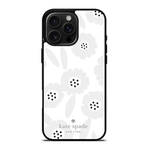 KATE SPADE GREY FLOWER iPhone 16 Pro Max Case Cover KATE SPADE GREY FLOWER iPhone 16 Pro Max Case Cover