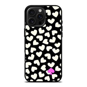 KATE SPADE LOVE HEART POLKADOTS iPhone 16 Pro Max Case Cover