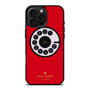 KATE SPADE ROTARY DIAL UP iPhone 16 Pro Max Case Cover