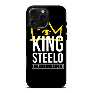KING STEELO CAPITAL STEEZ LOGO iPhone 16 Pro Max Case Cover