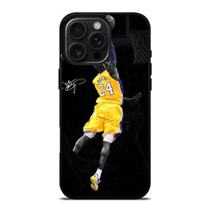 LA LAKERS KOBE BRYANT SIGNATURE iPhone 16 Pro Max Case Cover