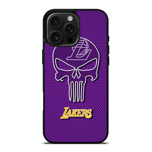 LA LAKERS PUNISHER LOGO iPhone 16 Pro Max Case Cover