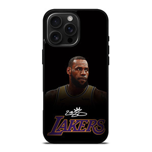 LEBRON JAMES LA LAKERS AUTOGRAPH iPhone 16 Pro Max Case Cover LEBRON JAMES LA LAKERS AUTOGRAPH iPhone 16 Pro Max Case Cover