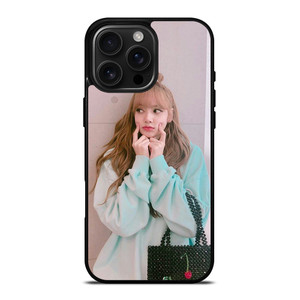 LISA BLACK PINK CUTE iPhone 16 Pro Max Case Cover