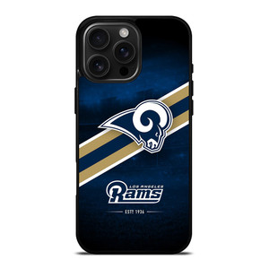 LOS ANGELES RAMS LOGO NFL iPhone 16 Pro Max Case Cover LOS ANGELES RAMS LOGO NFL iPhone 16 Pro Max Case Cover