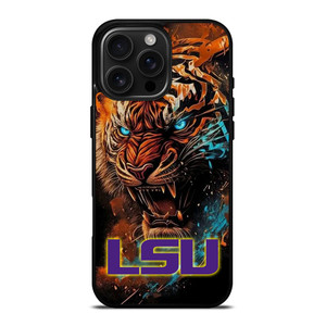 LSU TIGERS ICON LOUISIANA STATE UNIVERSITY LOGO iPhone 16 Pro Max Case Cover