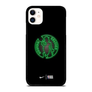 BOSTON CELTICS NEON NIKE NBA iPhone 11 Case Cover