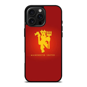 MANCHESTER UNITED DEVIL SYMBOL iPhone 16 Pro Max Case Cover MANCHESTER UNITED DEVIL SYMBOL iPhone 16 Pro Max Case Cover