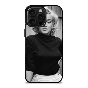 MARILYN MONROE BLACK WHITE iPhone 16 Pro Max Case Cover MARILYN MONROE BLACK WHITE iPhone 16 Pro Max Case Cover